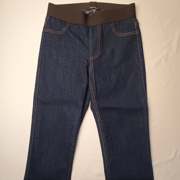 Karen Kane Jeggings Size 6 Mid Rise Skinny Leg Dark Wash - Picture 3 of 9